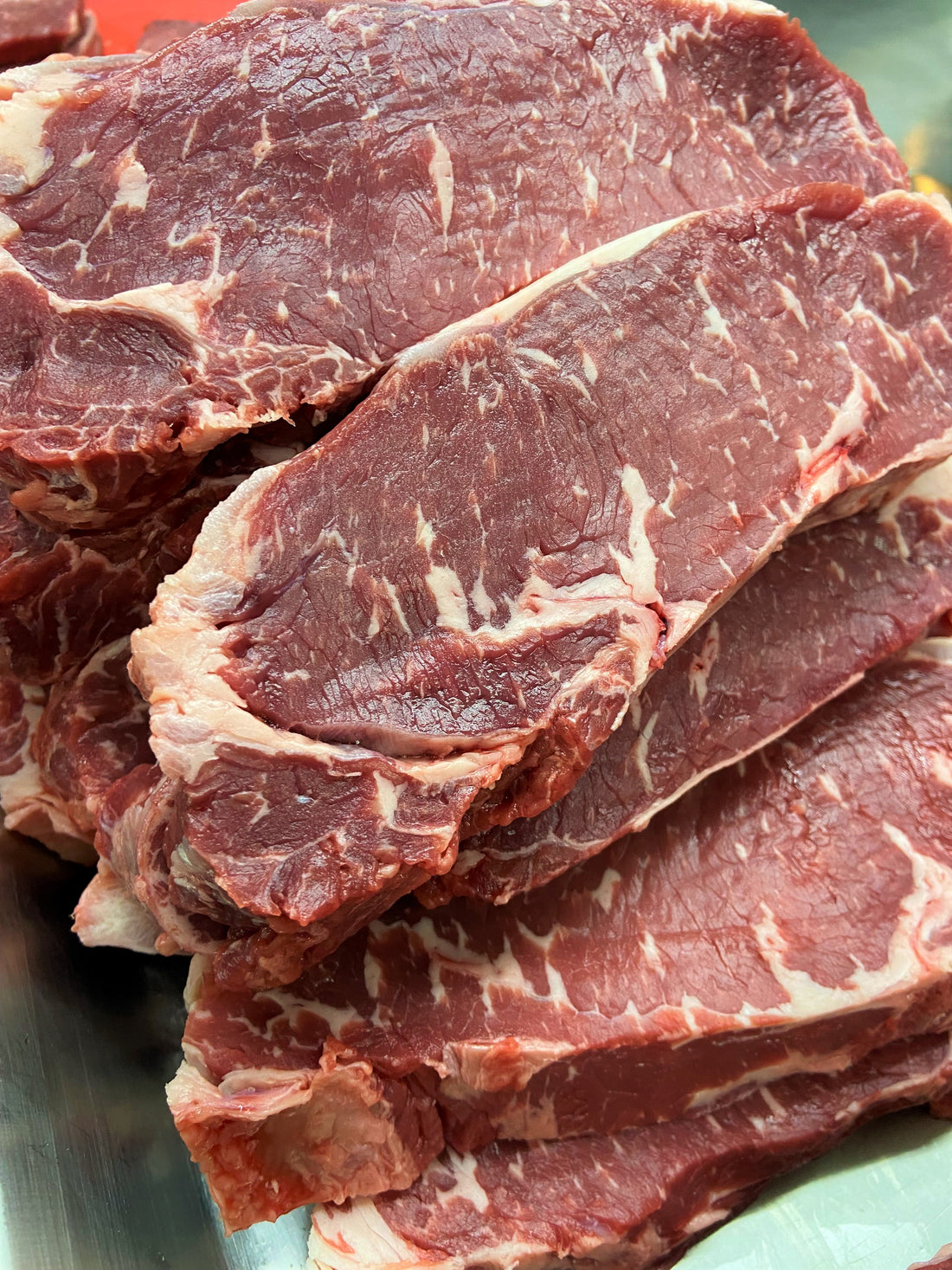 New York Strip Steaks