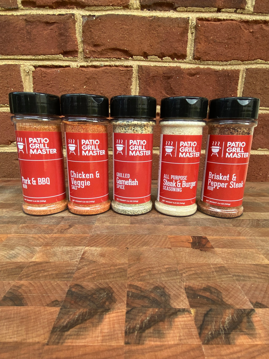 Patio Grill Master Spice Bundle. 