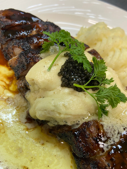 Steak with Foie Gras Butter 