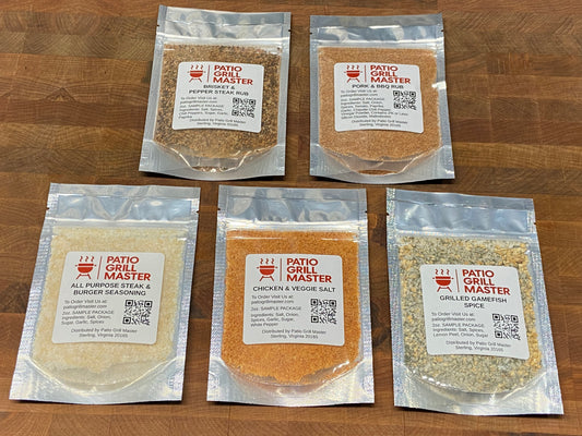 Patio Grill Master Seasoning Sampler